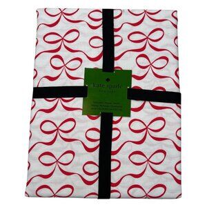 Kate Spade Bows Rectangular Tablecloth Red Party Flirty Valentine